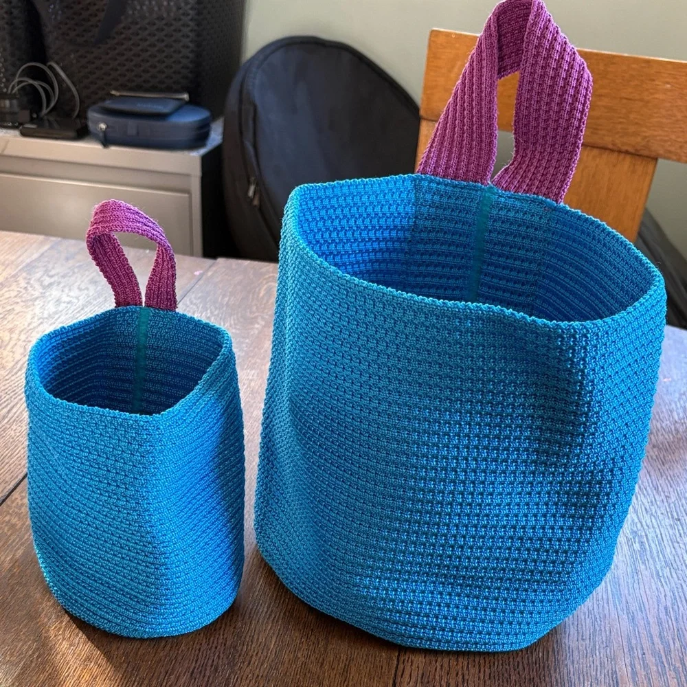 IKEA STICKAT Basket set of 2